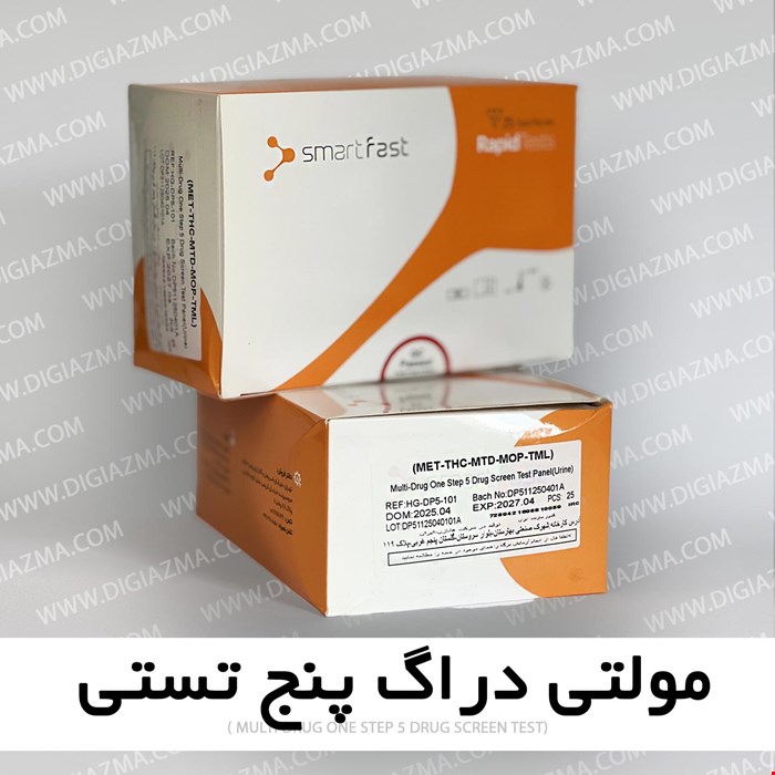 مولتی دراگ پنج تستی برندHANA SMART FAST